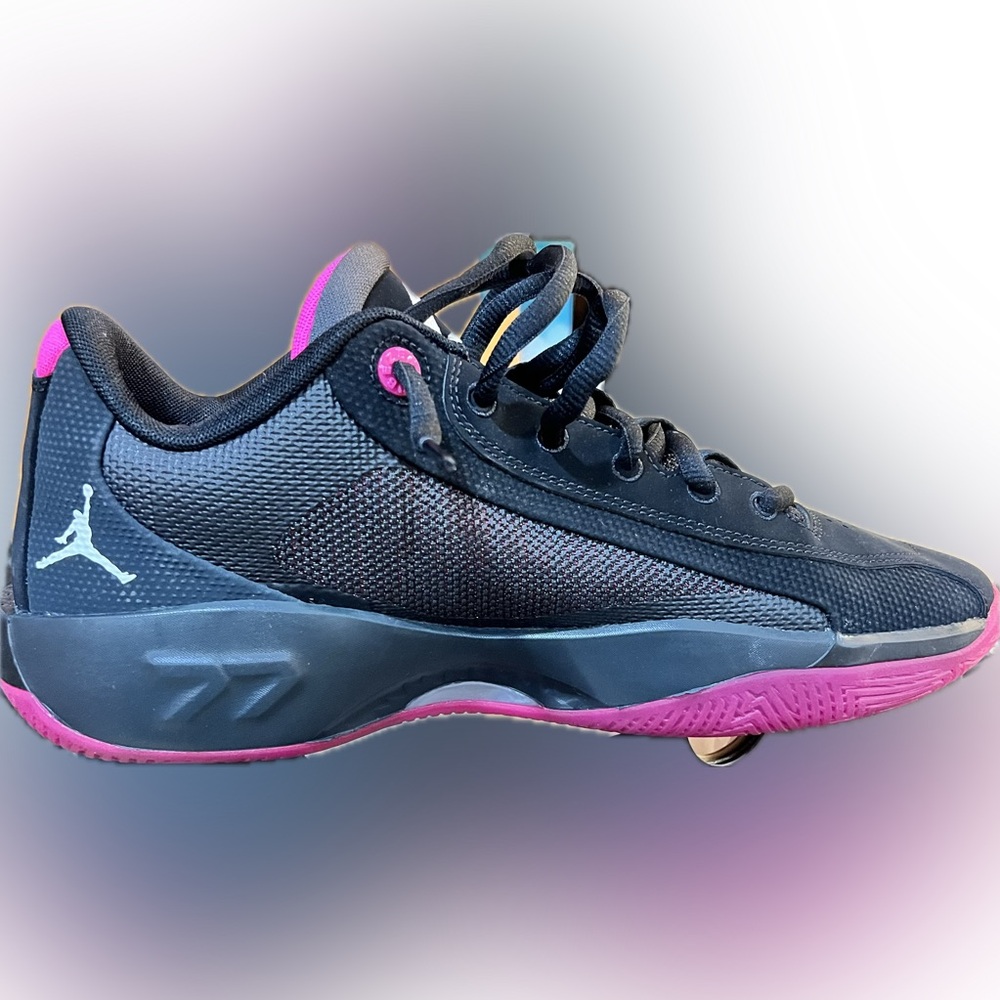 Jordan Luka 77 Black and pink dress Sneakers NEW in box. Great for collectors.